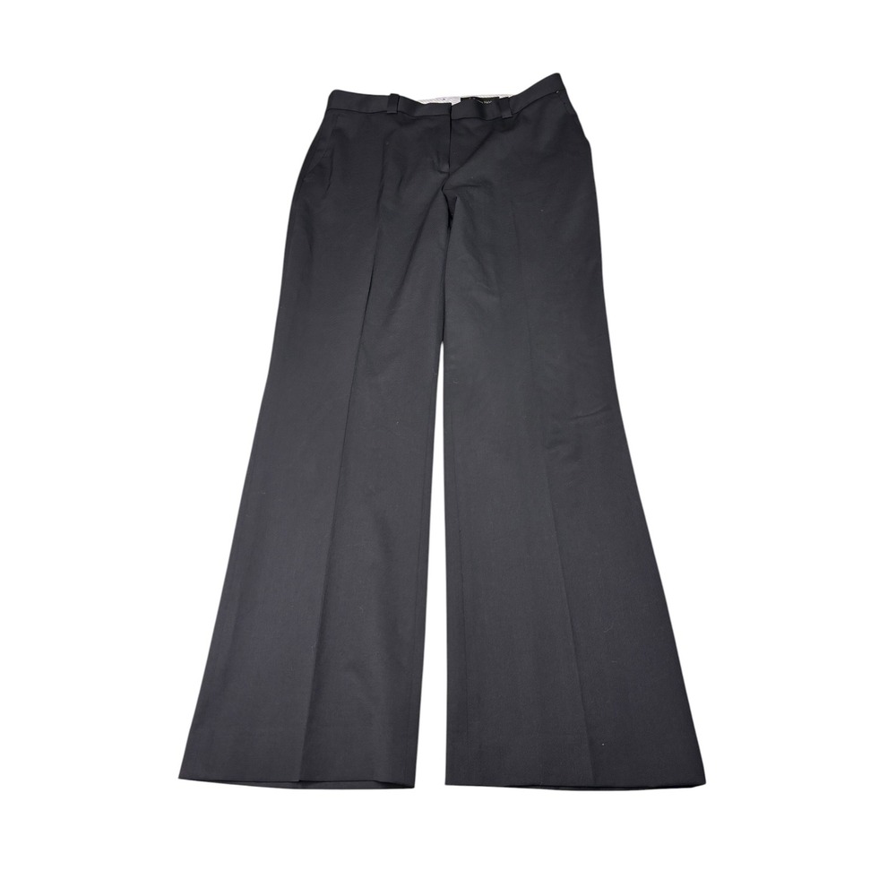 Brooks Brothers Red Fleece Tollegno 1900 Wool  Pants Black Women 10 34X33